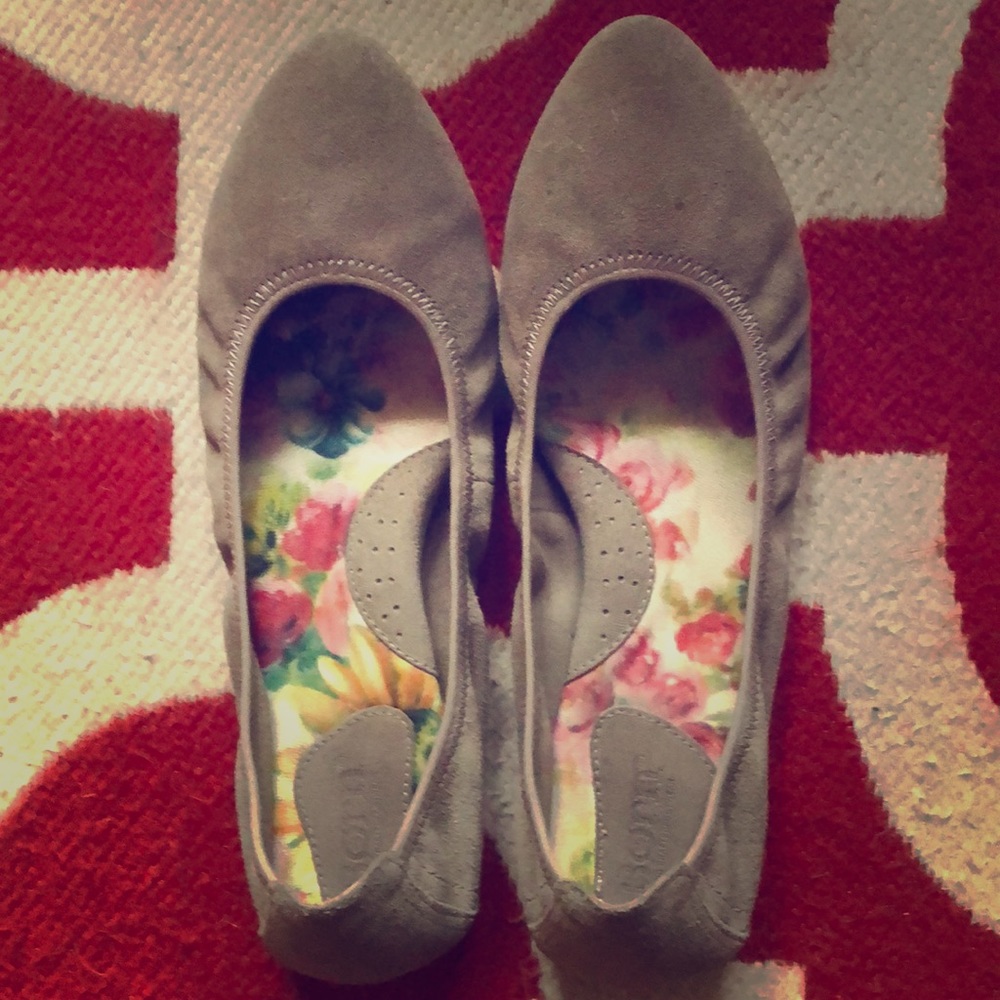 Born 8.5 Ballerina flats Tan Suede